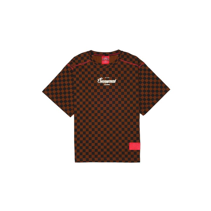 T-shirt Sprayground Bambino Marrone