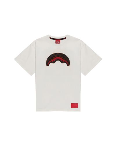 T-shirt Sprayground Bambino Bianco