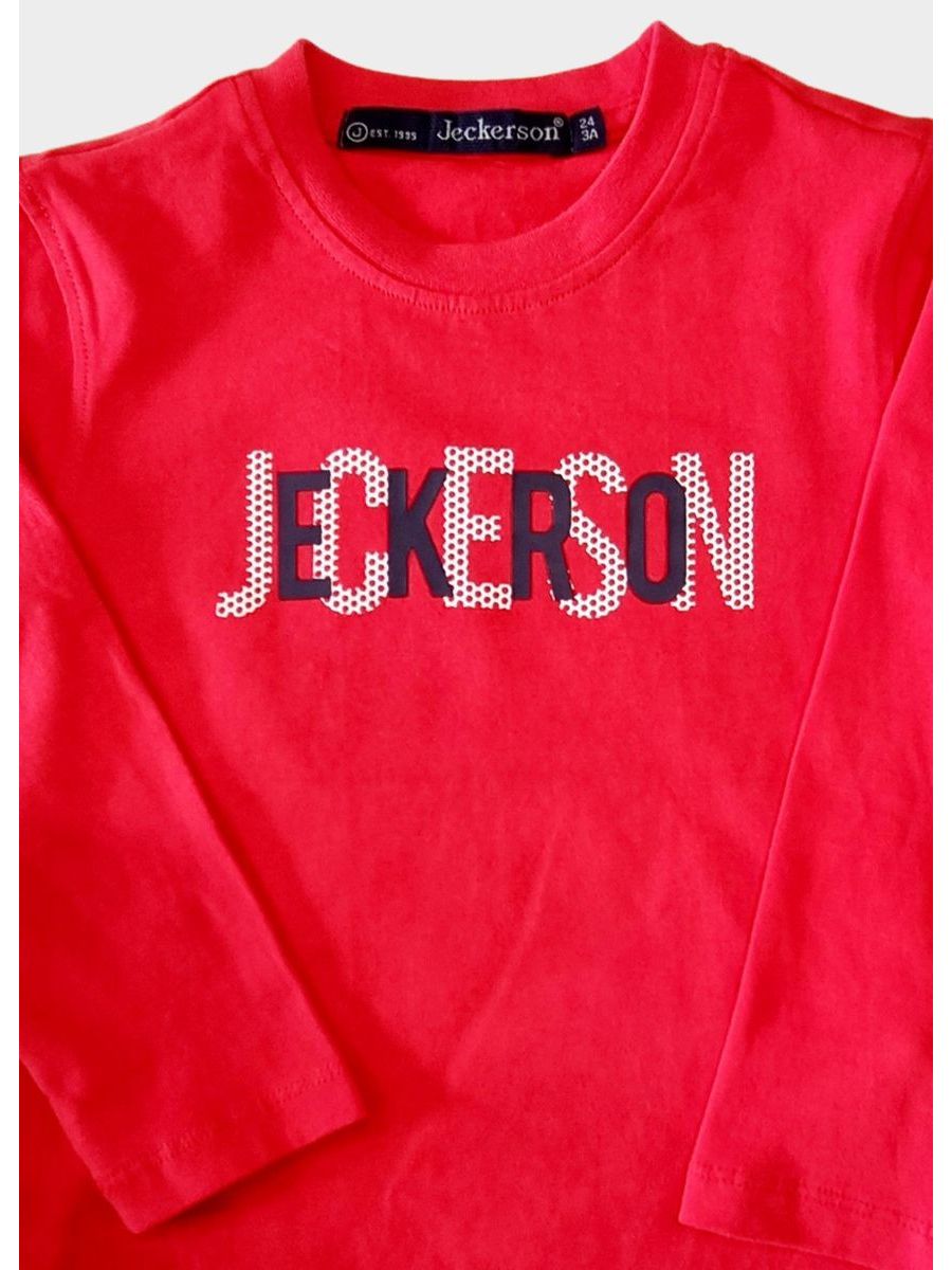 T-shirt Jeckerson Bambini e ragazzi Rosso - Autunno/Inverno