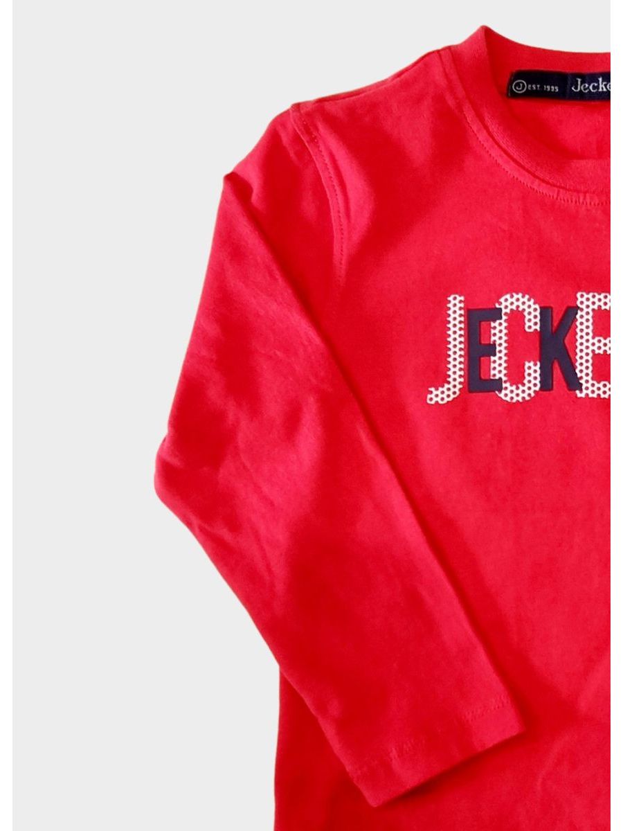 T-shirt Jeckerson Bambini e ragazzi Rosso - Autunno/Inverno