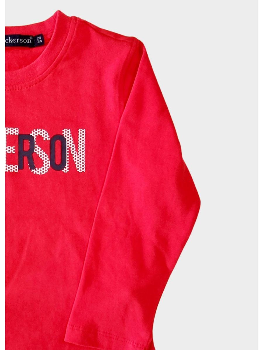T-shirt Jeckerson Bambini e ragazzi Rosso - Autunno/Inverno
