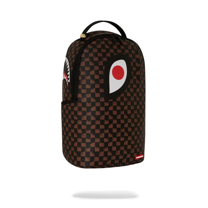 Zaino Sprayground Marrone ONE EYE BROWN CHECK | Tamaiti