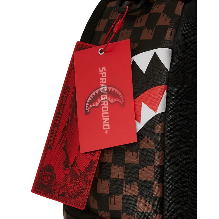 Zaino Sprayground Marrone ONE EYE BROWN CHECK | Tamaiti