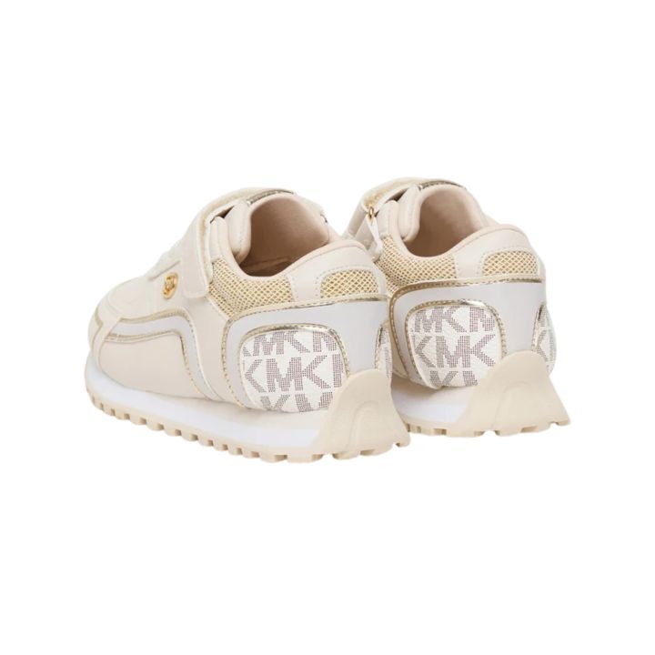 Sneakers Michael Kors Bianco Bimba | Tamaiti