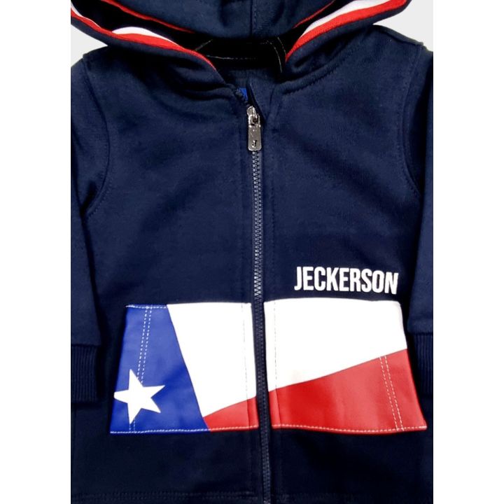 Felpa Jeckerson Blu Bimbo | Tamaiti