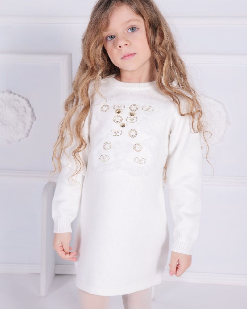 Abito FUN&FUN Bambine e ragazze Bianco - Autunno/Inverno