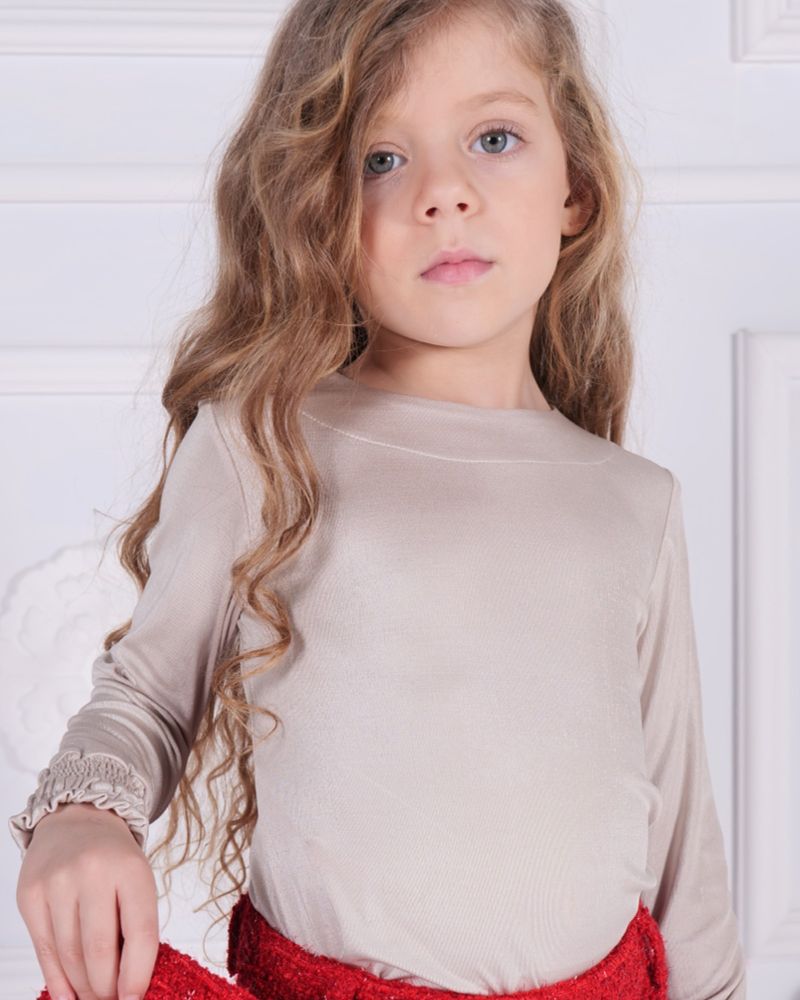 Maglia FUN&FUN Bambina Beige
