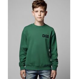 Felpa DS2 Bambino Verde