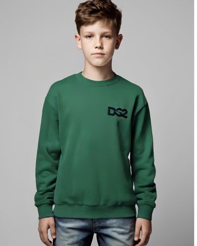 Felpa DS2 Bambino Verde