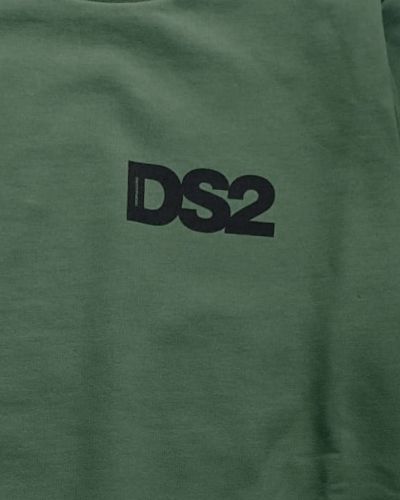Felpa DS2 Bambini e ragazzi Verde - Autunno/Inverno