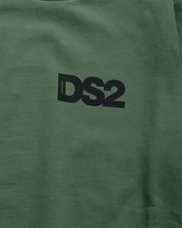 Felpa DS2 Bambini e ragazzi Verde - Autunno/Inverno