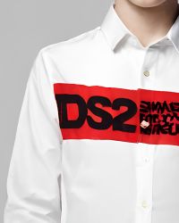 Camicia DS2 Bambini e ragazzi Bianco - Continuativa