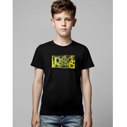 T-shirt DS2 Bambino Nero