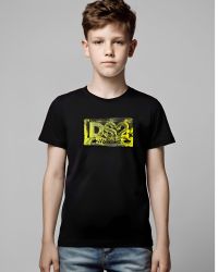 T-shirt DS2 Bambino Nero