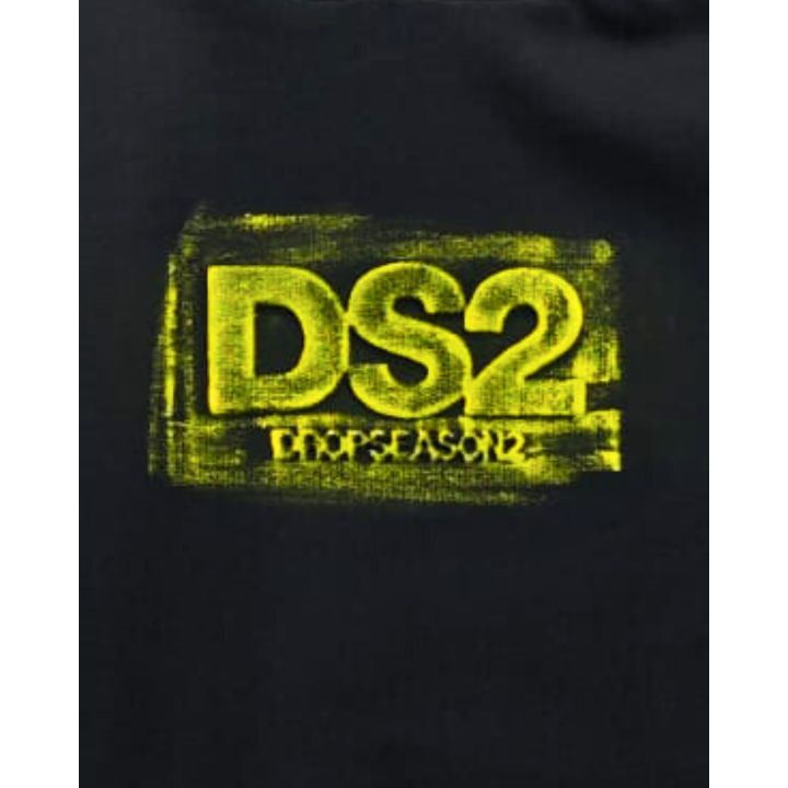 T-shirt DS2 Bambini e ragazzi Nero - Primavera/Estate