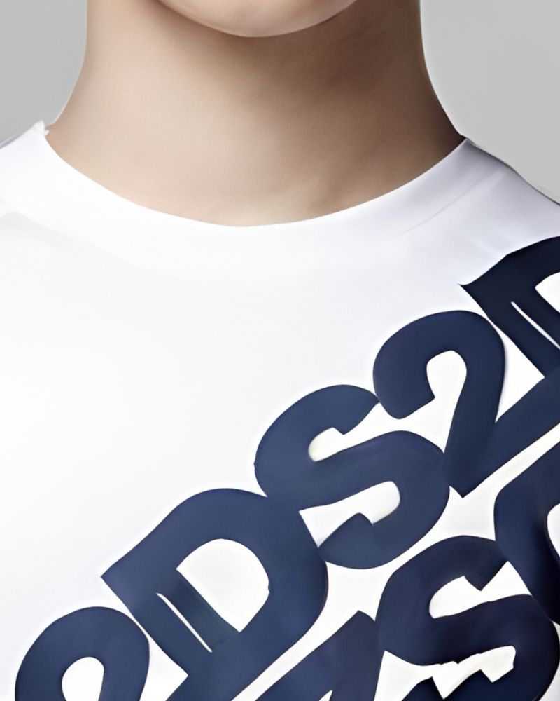T-shirt DS2 Bambini e ragazzi Bianco - Primavera/Estate