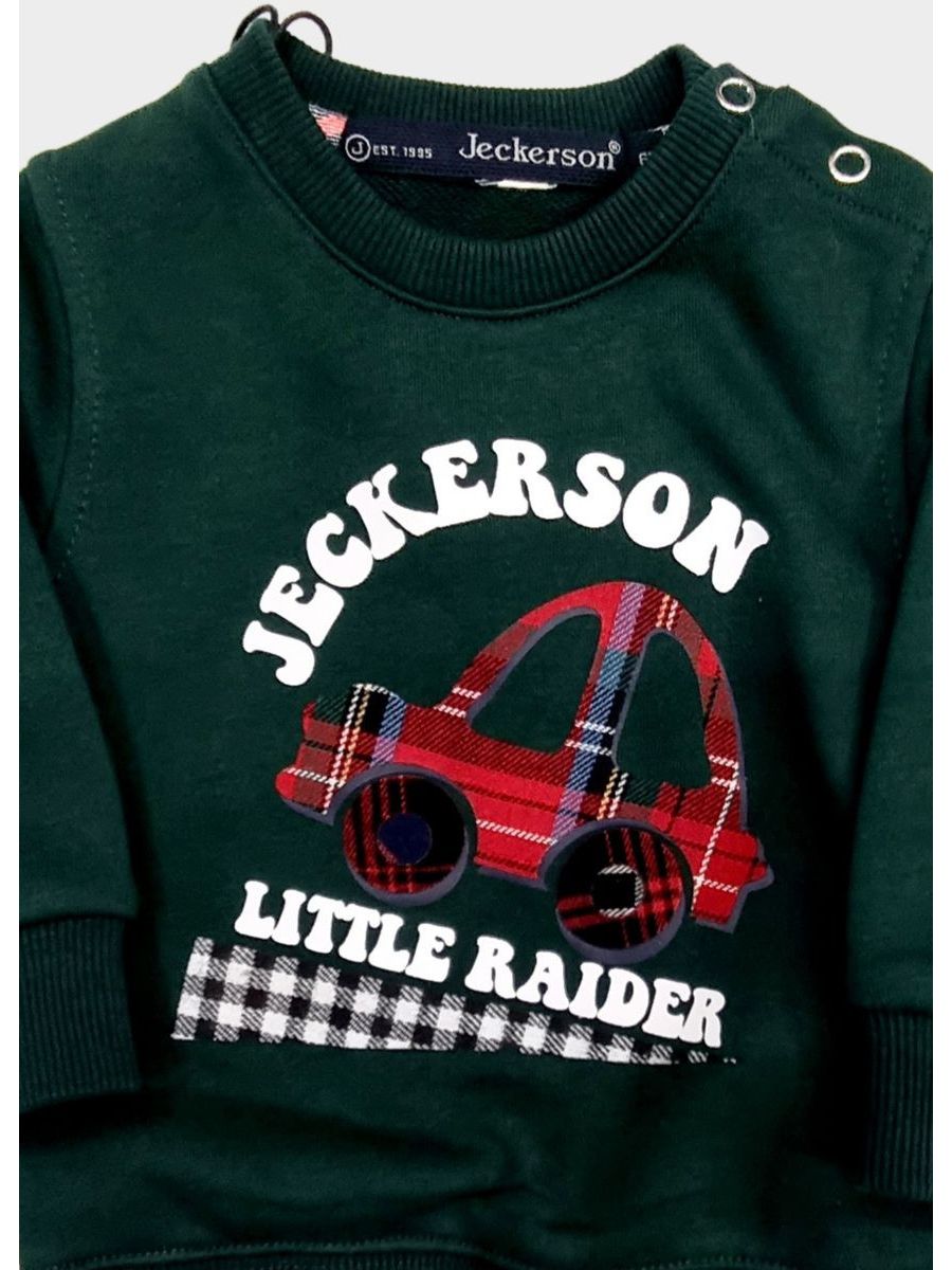 Felpa Jeckerson Bimbo Verde - Autunno/Inverno
