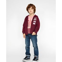 Felpa ICON Neonato Rosso