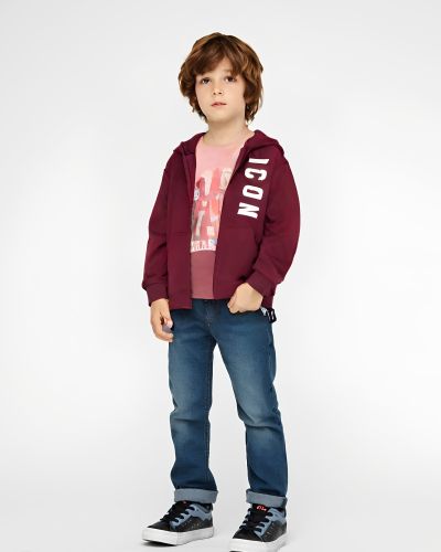 Felpa ICON Neonato Rosso