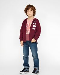 Felpa ICON Neonato Rosso