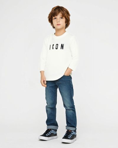 T-shirt ICON Neonato Bianco