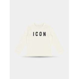 T-shirt Icon Bianco Bimbo | Tamaiti