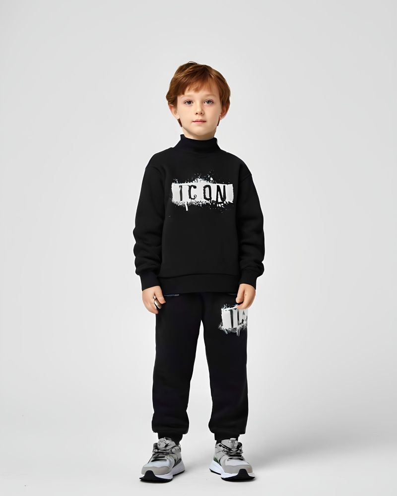 Tuta ICON Neonato Nero