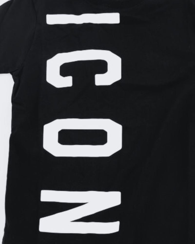 T-shirt ICON Bambini e ragazzi Nero - Primavera/Estate