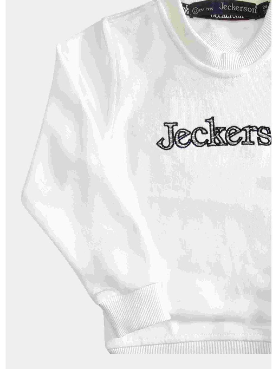 Felpa Jeckerson Bambini e ragazzi Bianco - Autunno/Inverno