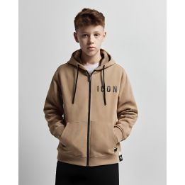Felpa ICON Bambino Marrone