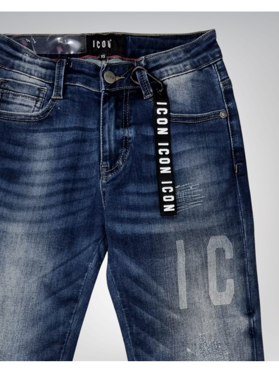 Jeans ICON Bambini e ragazzi Blu - Continuativa