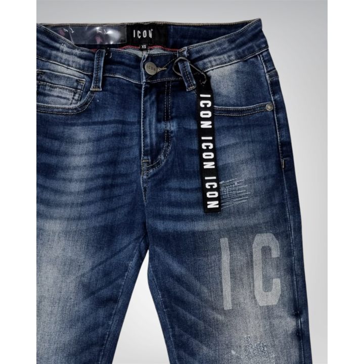 Jeans Icon Blu Bambini E Ragazzi | Tamaiti