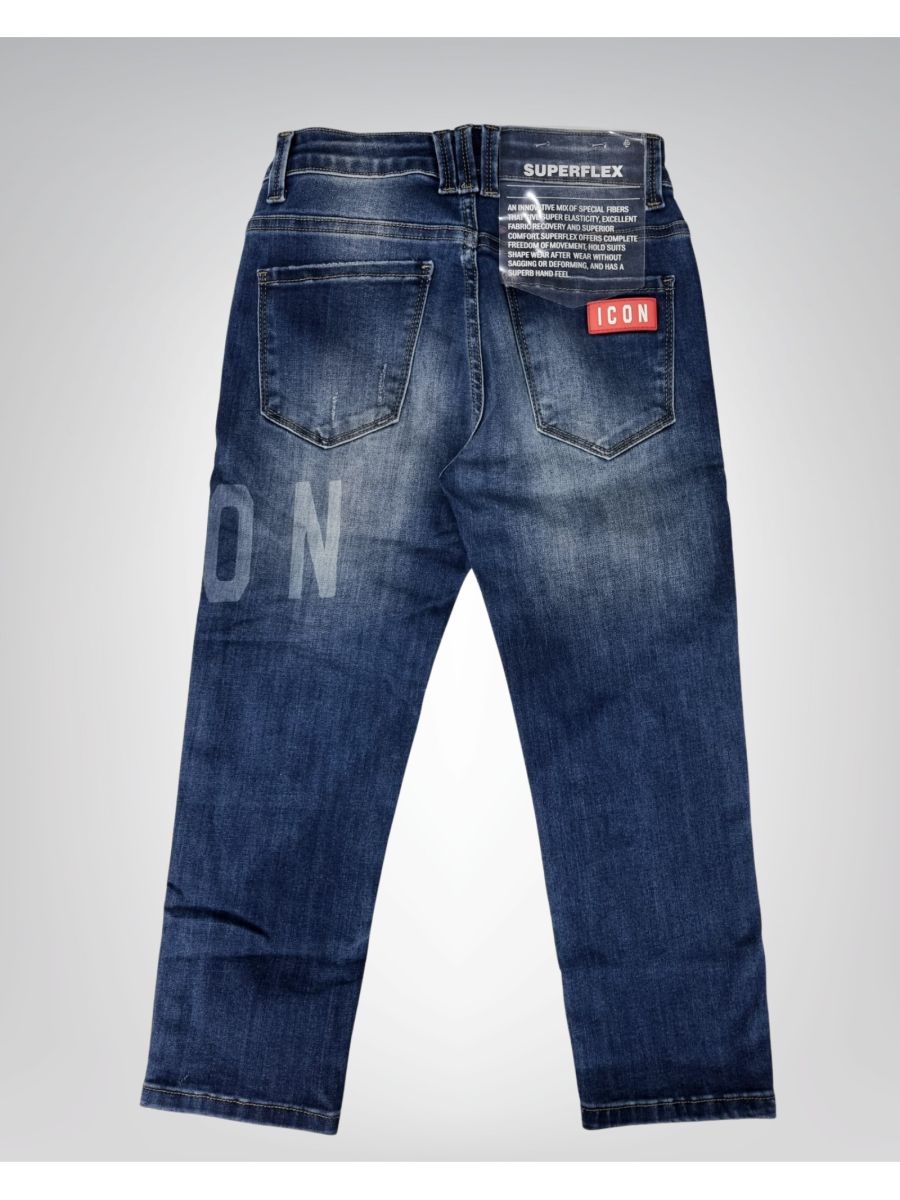 Jeans ICON Bambini e ragazzi Blu - Continuativa