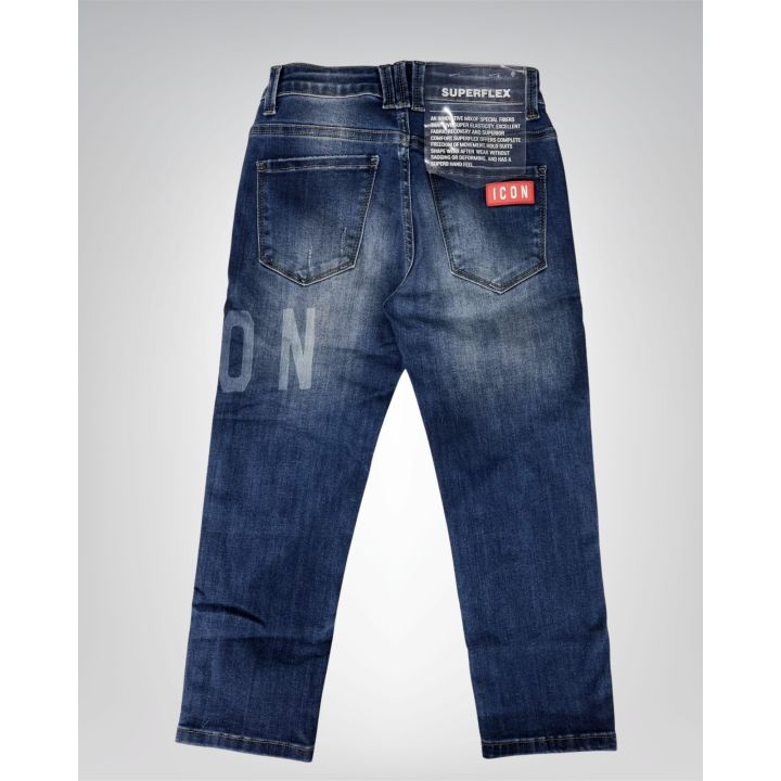 Jeans ICON Bambini e ragazzi Blu - Continuativa