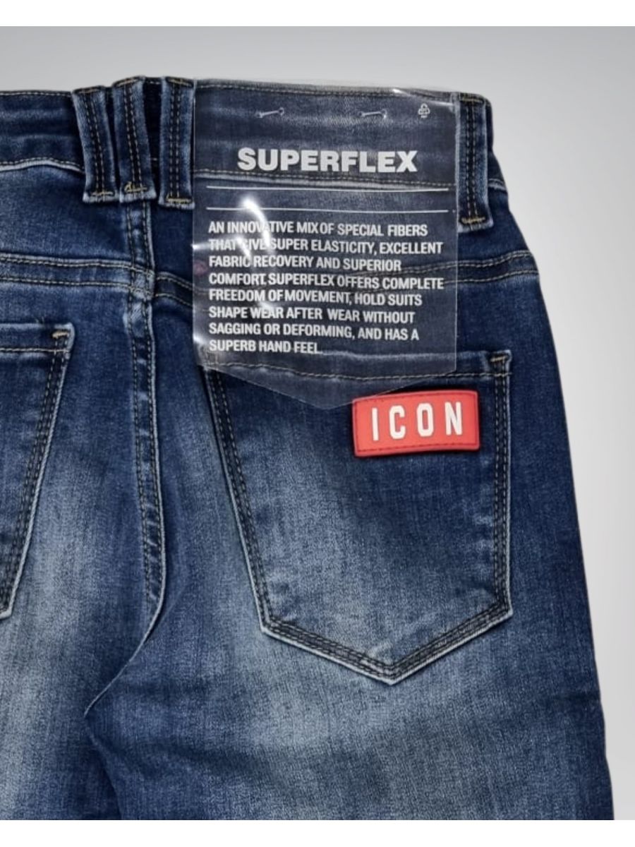 Jeans ICON Bambini e ragazzi Blu - Continuativa
