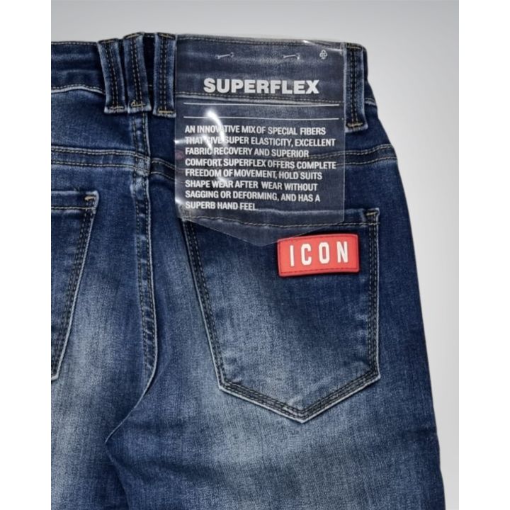 Jeans Icon Blu Bambini E Ragazzi | Tamaiti