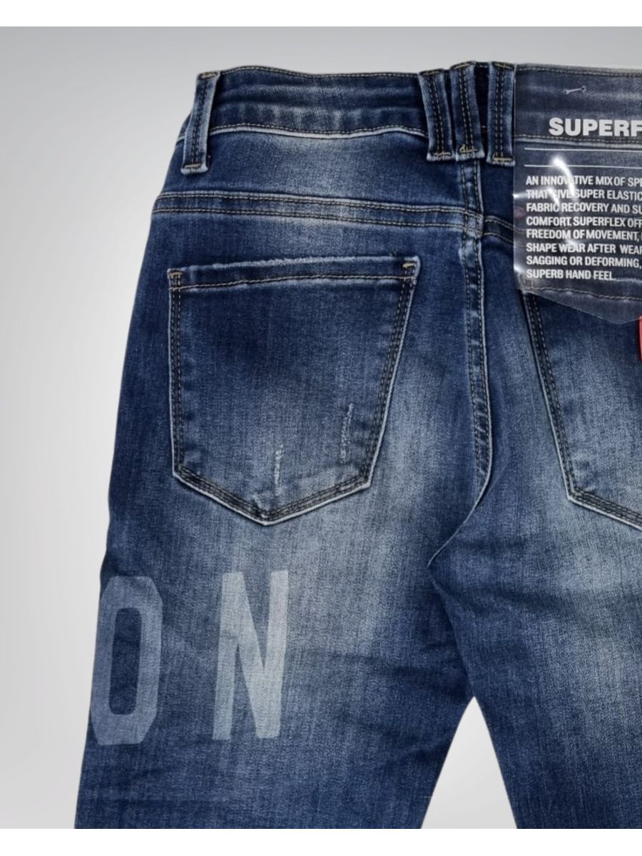 Jeans ICON Bambini e ragazzi Blu - Continuativa