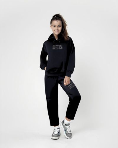 Tuta ICON Bambina Nero