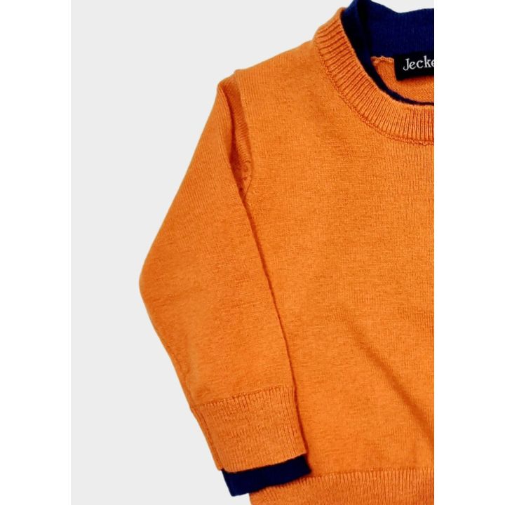 Maglione Jeckerson Arancione Bimbo | Tamaiti