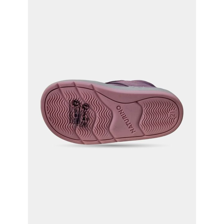 Suola in gomma della scarpa Naturino rosa