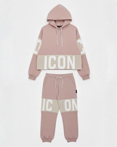 Tuta ICON Bambina Rosa