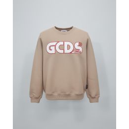 Felpa GCDS Unisex bambino Fango