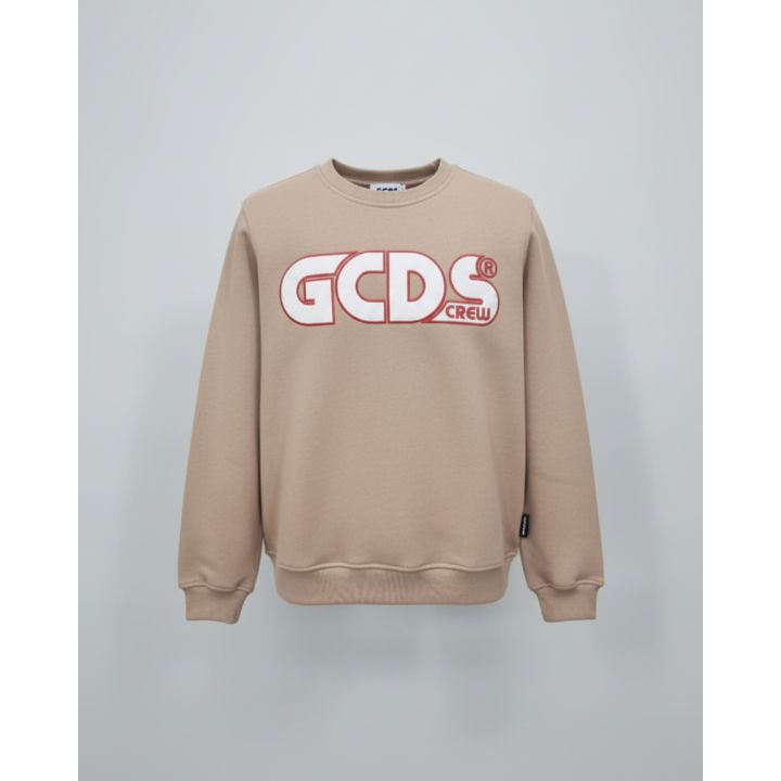 Felpa GCDS Unisex bambino Fango