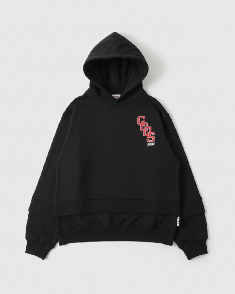 Felpa GCDS Bambini e ragazzi Nero