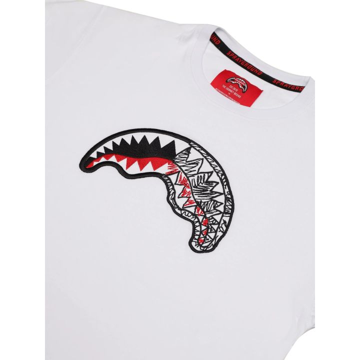 T-shirt Sprayground Bambini e ragazzi Bianco - Primavera/Estate