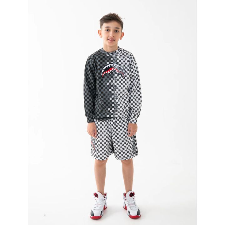 Maglia Sprayground Bambini e ragazzi Grigio - Primavera/Estate