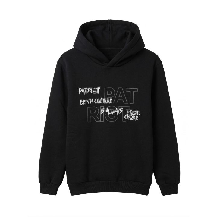 Felpa Patriot Bambini e ragazzi Nero - Autunno/Inverno