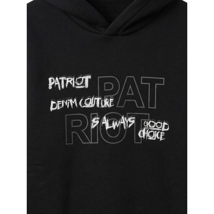 Felpa Patriot Bambini e ragazzi Nero - Autunno/Inverno
