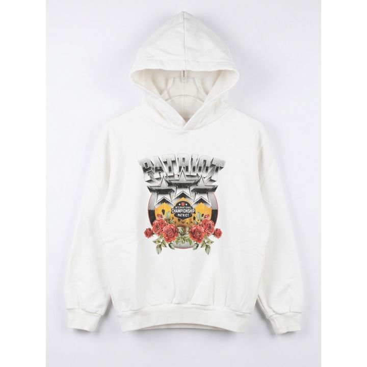 Felpa Patriot Bambini e ragazzi Bianco - Autunno/Inverno