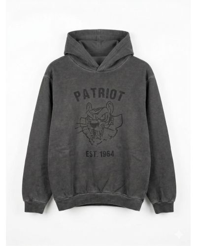 Felpa Patriot Bambini e ragazzi Grigio - Autunno/Inverno